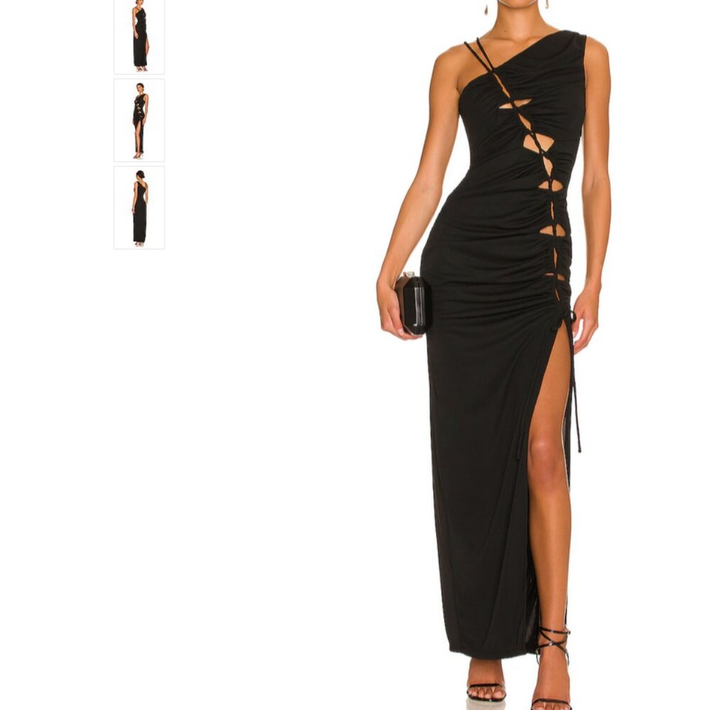 Sexy Black Nicholas Dress